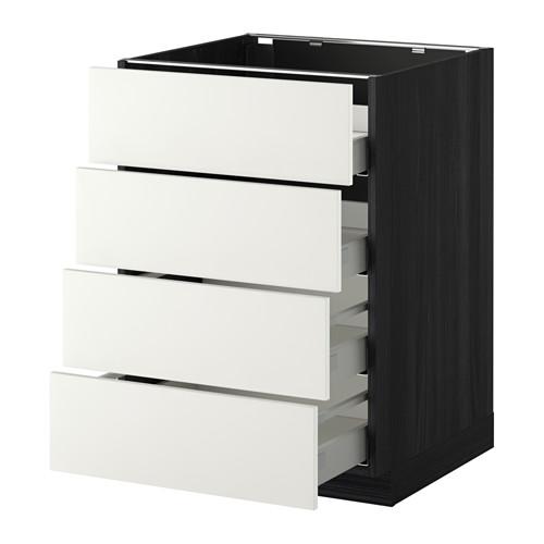 METOD напольн шкаф 4 фронт панели/4 ящика