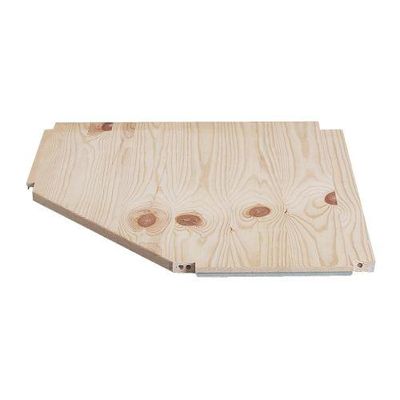 ИВАР Полка угловая - 56x56x30 см