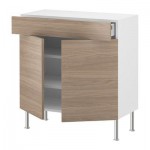 ФАКТУМ Напол шкаф/полки/ящик/2двери - Софилунд светло-серый, 80x37 см ФАКТУМ Напол шкаф/полки/ящик/2двери - Софилунд светло-серый, 80x37 см