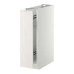 МЕТОД Напол шкаф/выдв внутр элем - Росдаль белый ясень, белый