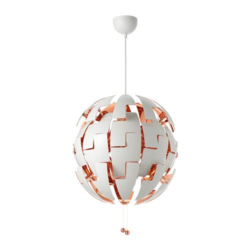 IKEA PS 2014 подвесной светильник белый/медный Ø52 cm