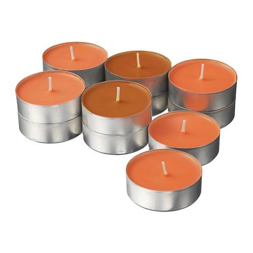 СИНЛИГ Аромат свеча в метал подставке