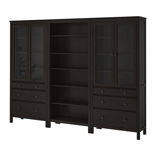 HEMNES комб для хран с дверц/ящ