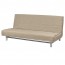 БЕДИНГЕ / МУРБО Диван-кровать 3-местный - Исунда бежевый, Исунда бежевый