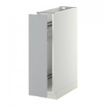 МЕТОД Напол шкаф/выдв внутр элем - Веддинге серый, белый