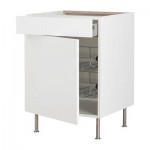 ФАКТУМ Напольн шкаф с пров корз/ящ/дверью - Абстракт белый, 40 см ФАКТУМ Напольн шкаф с пров корз/ящ/дверью - Абстракт белый, 40 см