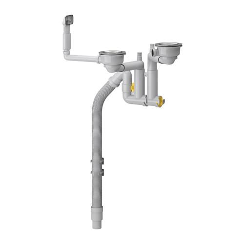 LILLVIKEN сифон/выпуск д/двойной мойки LILLVIKEN сифон/выпуск д/двойной мойки