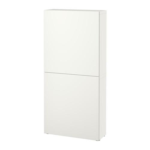 БЕСТО Навесной шкаф с 2 дверями - Лаппвикен белый