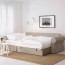 BACKABRO диван-кровать с козеткой Тигельшо бежевый 248x71 cm