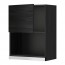 METOD навесной шкаф для СВЧ-печи черный/Тингсрид черный 60x80 см