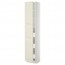 МЕТОД / МАКСИМЕРА Высокий шкаф с ящиками - белый, Будбин белый с оттенком, 40x37x200 см