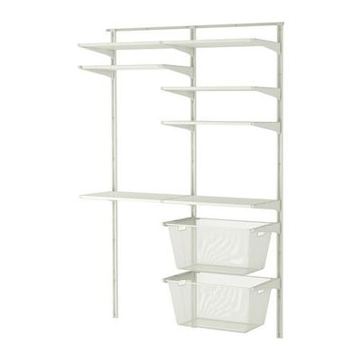 АЛЬГОТ Настенная шина/полки/сушилка АЛЬГОТ Настенная шина/полки/сушилка