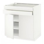 МЕТОД / ФОРВАРА Напольный шкаф/2дверцы/2ящика - Хэггеби белый, белый МЕТОД / ФОРВАРА Напольный шкаф/2дверцы/2ящика - Хэггеби белый, белый