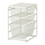 АЛЬГОТ Рама/3 сетчатые корзины/верхн полка