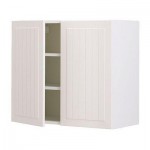ФАКТУМ Навесной шкаф с 2 дверями - Стот белый с оттенком, 60x70 см