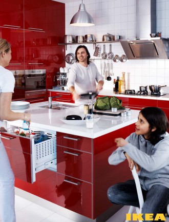 Интерьер кухни IKEA