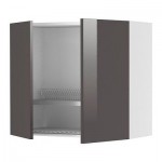 ФАКТУМ Навесной шкаф с посуд суш/2 дврц - Абстракт серый, 60x70 см