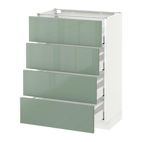 METOD/MAXIMERA напольн шкаф 4 фронт панели/4 ящика METOD/MAXIMERA напольн шкаф 4 фронт панели/4 ящика