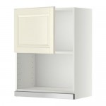 МЕТОД Навесной шкаф для СВЧ-печи - 60x80 см, Будбин белый с оттенком, белый