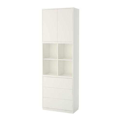 ЭКЕТ Комбинация шкафов с цоколем - белый ЭКЕТ Комбинация шкафов с цоколем - белый