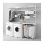 АЛЬГОТ Настенная шина/полки/сушилка