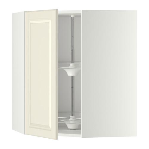 МЕТОД Угл нвсн шкф с вращающ секц - белый, Будбин белый с оттенком, 68x80 см МЕТОД Угл нвсн шкф с вращающ секц - белый, Будбин белый с оттенком, 68x80 см