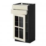 METOD/MAXIMERA напольн шк/2 ящ/2 сткл дврц METOD/MAXIMERA напольн шк/2 ящ/2 сткл дврц