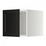 МЕТОД Верхний шкаф - Лаксарби черно-коричневый, белый МЕТОД Верхний шкаф - Лаксарби черно-коричневый, белый