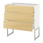 МЕТОД / ФОРВАРА Нплн шк 3 фрнт/3 средн ящика - 80x37x60 см, Тингсрид под березу, белый МЕТОД / ФОРВАРА Нплн шк 3 фрнт/3 средн ящика - 80x37x60 см, Тингсрид под березу, белый