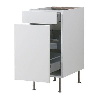 ФАКТУМ Напольн шкаф/выдвижн секц/ящик - Аплод белый, 40 см ФАКТУМ Напольн шкаф/выдвижн секц/ящик - Аплод белый, 40 см