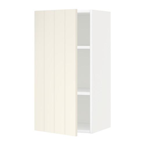 МЕТОД Шкаф навесной с полкой - белый, Хитарп белый с оттенком, 40x80 см МЕТОД Шкаф навесной с полкой - белый, Хитарп белый с оттенком, 40x80 см