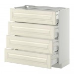 METOD/MAXIMERA напольн шкаф 4 фронт панели/4 ящика METOD/MAXIMERA напольн шкаф 4 фронт панели/4 ящика