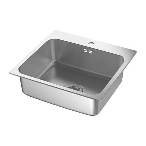 ЛОНГУДДЕН Одинарная врезная мойка