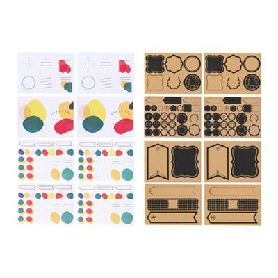 ХЭМСМАК Наклейки, 8 шт.