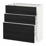 METOD/MAXIMERA напольный шкаф с 3 ящиками METOD/MAXIMERA напольный шкаф с 3 ящиками