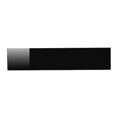 АБСТРАКТ Фронтальная панель ящика - глянцевый черный, 80x13 см