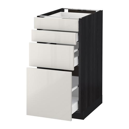 METOD/MAXIMERA напольн шкаф 4 фронт панели/4 ящика METOD/MAXIMERA напольн шкаф 4 фронт панели/4 ящика