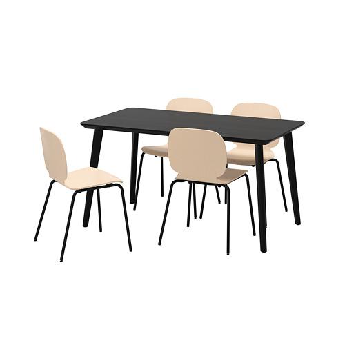 ЛИСАБО / СВЕН-БЕРТИЛЬ Стол и 4 стула ЛИСАБО / СВЕН-БЕРТИЛЬ Стол и 4 стула