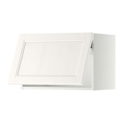 МЕТОД Горизонтальный навесной шкаф - 60x40 см, Лаксарби белый, белый МЕТОД Горизонтальный навесной шкаф - 60x40 см, Лаксарби белый, белый