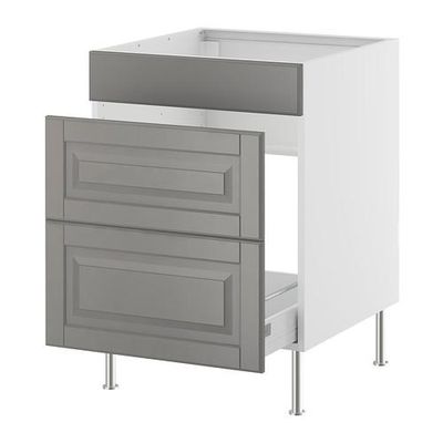 ФАКТУМ Наполный шкаф д/мойки/мусорн конт - Лидинго серый, 80 см ФАКТУМ Наполный шкаф д/мойки/мусорн конт - Лидинго серый, 80 см