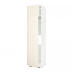 МЕТОД Выс шкаф д/холодильн или морозильн - белый, Хитарп белый с оттенком, 60x60x240 см