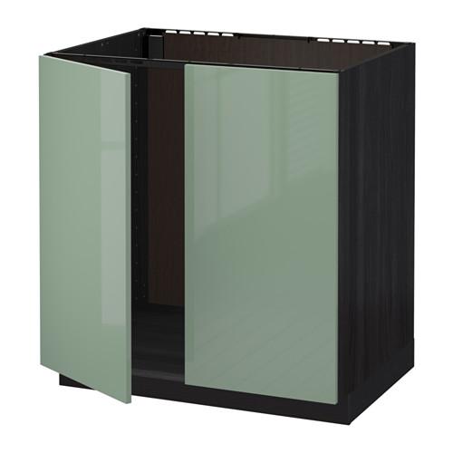 METOD напольн шкаф д раковины+2 двери