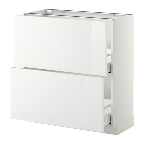 METOD/MAXIMERA наполн шк 2 фрнт/2 средн ящ цвет алюминия METOD/MAXIMERA наполн шк 2 фрнт/2 средн ящ цвет алюминия