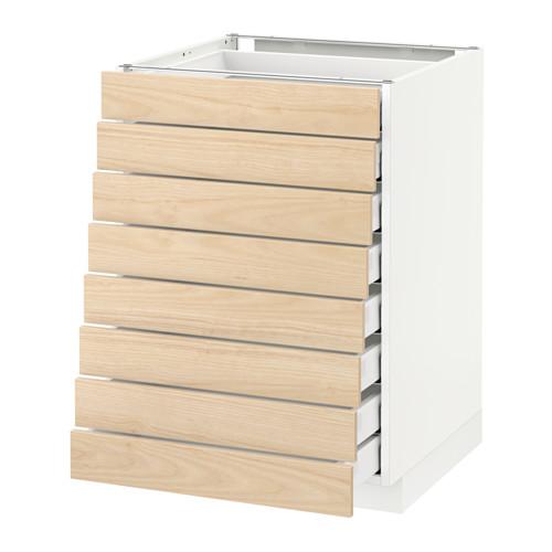 METOD/MAXIMERA наполн шкаф 8 фронт/8 низк ящиков оцинковка