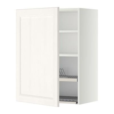 МЕТОД Шкаф навесной с сушкой - 60x80 см, Лаксарби белый, белый