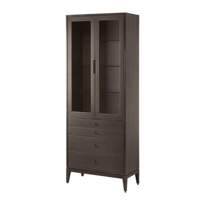 РЕЖИССЁР Шкаф-витрина с 4 ящиками