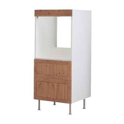 ФАКТУМ Высок шкаф д духовки+2 ящика - Фагерланд морилка,антик ФАКТУМ Высок шкаф д духовки+2 ящика - Фагерланд морилка,антик