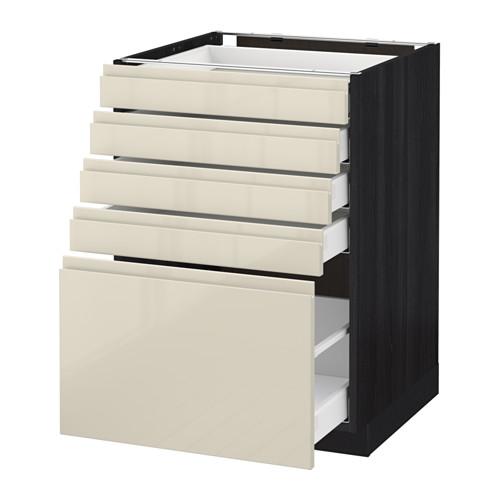 METOD/MAXIMERA напольный шкаф с 5 ящиками оцинковка