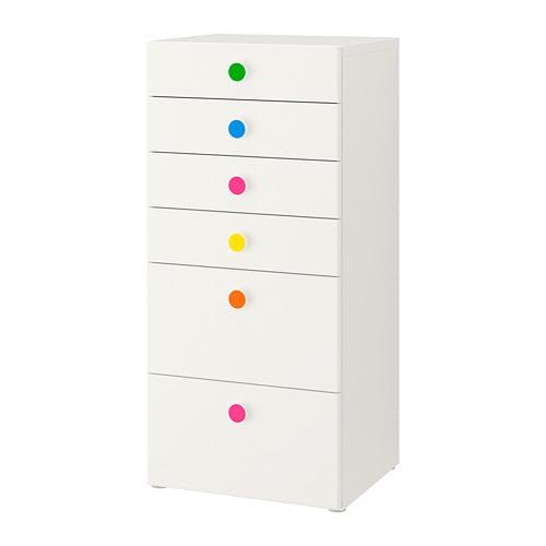 СТУВА / ФОЛЬЯ Комбинация для хранения с ящиками