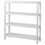 ХЕМНЭС Стеллаж - белая морилка